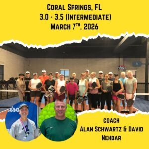 Camp in Coral Springs – March 7th | Coach Alan Schwartz & David Nehdar
