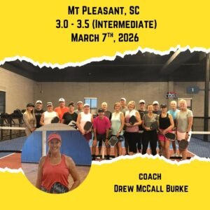 Camp in Mt Pleasant, SC – March 7th | Coach Drew McCall Burke