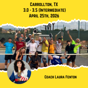 Camp in Carrollton, TX – April 25th | Coach Laura Fenton